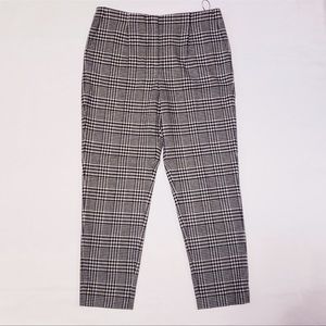 Lanvin checkered ankle pants